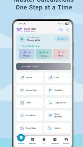 Speed Math Bank SSC Railway screenshot