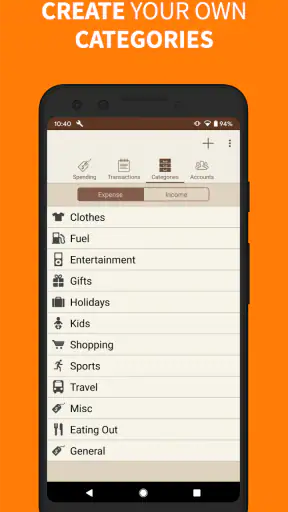 Spending Tracker screenshot