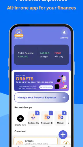 Splitkaro - Split Bills screenshot