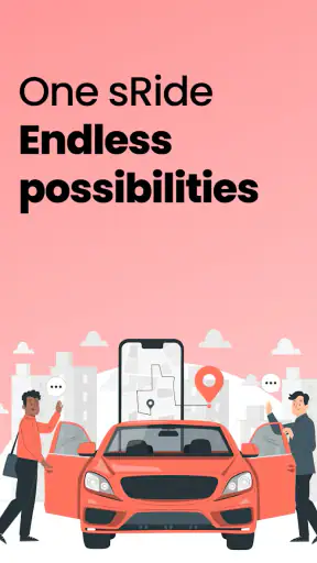 sRide - कारपूल और टैक्सीपूल screenshot