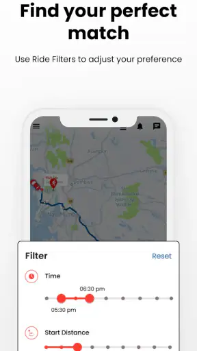 sRide - कारपूल और टैक्सीपूल screenshot