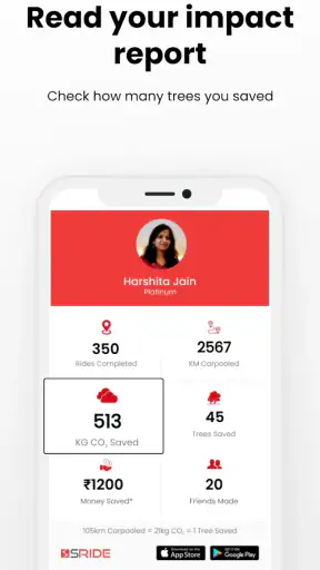 sRide - कारपूल और टैक्सीपूल screenshot