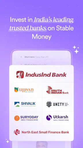 स्टेबल मनी: FD पर 8.50% ब्याज screenshot