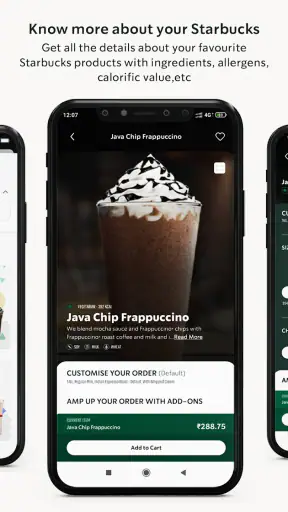 Starbucks India screenshot