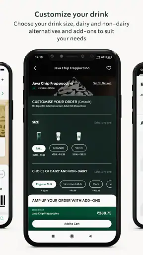 Starbucks India screenshot