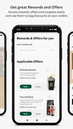 Starbucks India screenshot