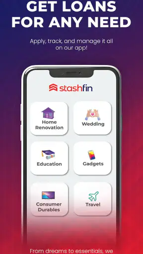 Stashfin UPI, Pay Bills, Loans screenshot
