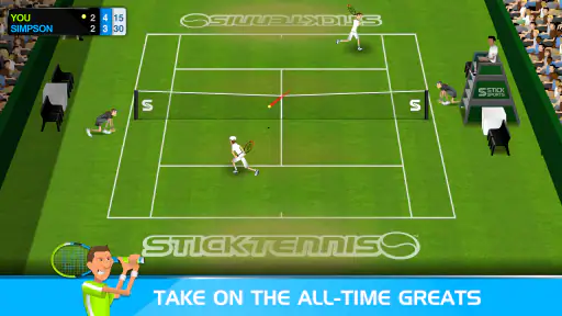Stick Tennis screenshot