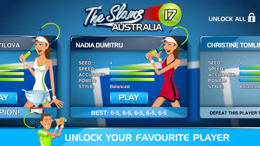 Stick Tennis screenshot