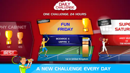 Stick Tennis screenshot
