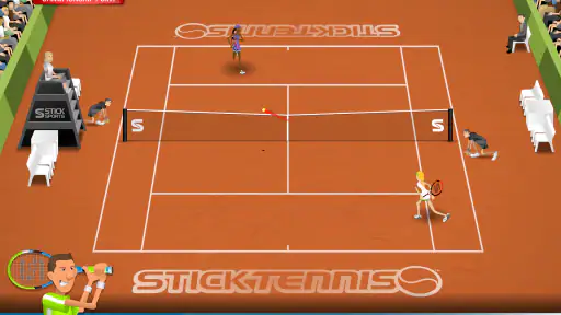 Stick Tennis screenshot