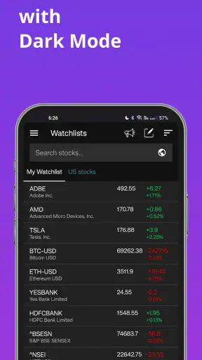 Stock Alerts BG(Alarm/Tracker) screenshot