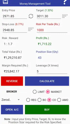 Stock Screener Intraday Signal screenshot