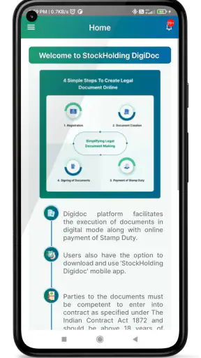 StockHolding Digidoc screenshot