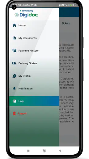 StockHolding Digidoc screenshot