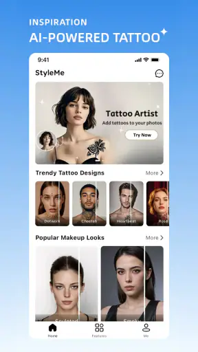 StyleMe-AI selfie editor screenshot