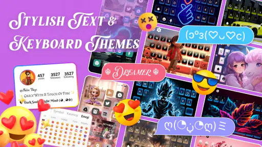 Stylish Text & Keyboard Themes screenshot