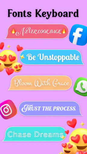 Stylish Text & Keyboard Themes screenshot