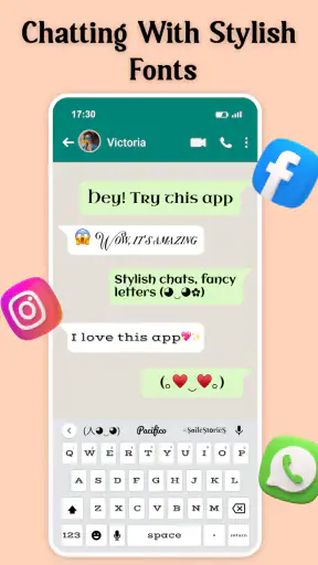 Stylish Text & Keyboard Themes screenshot