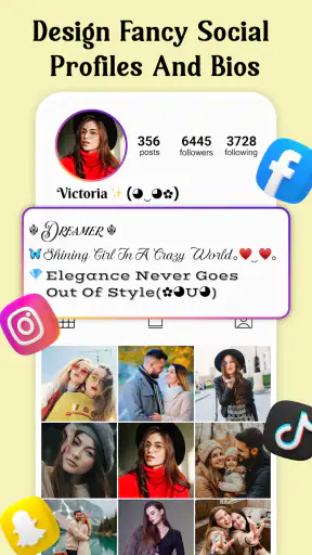 Stylish Text & Keyboard Themes screenshot