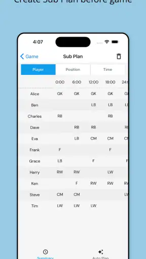 SubTime: Game Management screenshot