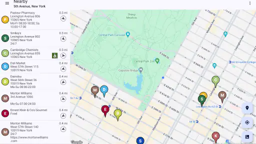 Supermarket Finder Worldwide screenshot