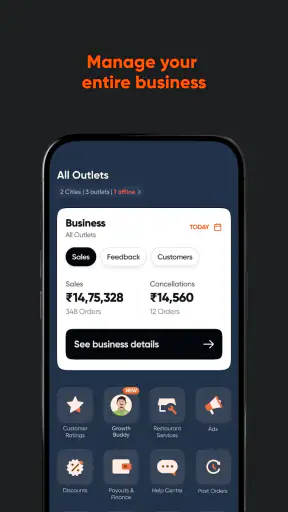 Swiggy Partner App screenshot