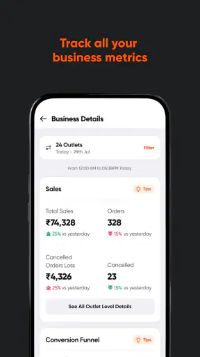 Swiggy Partner App screenshot