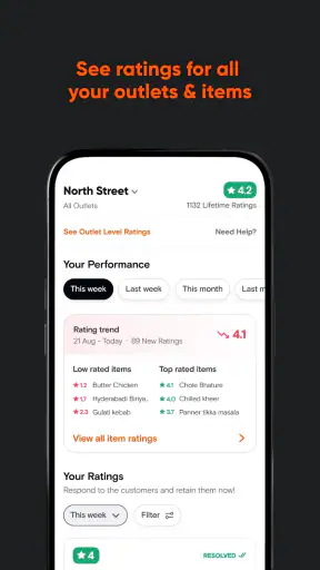 Swiggy Partner App screenshot