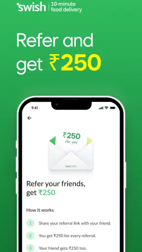 Swish: 10-Min Food Delivery screenshot