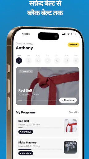 Taekwondo Kicks Training screenshot