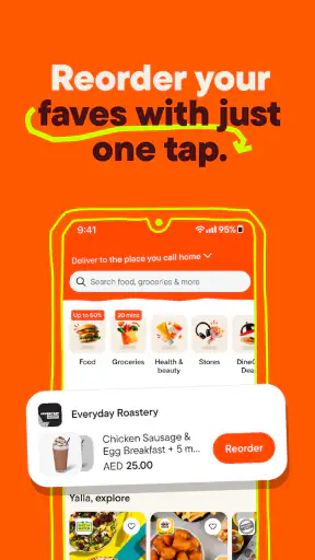 talabat: Food, grocery & more screenshot