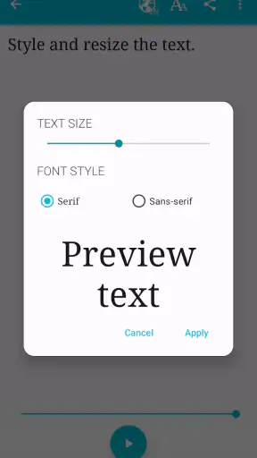 Talk: Text to Voice screenshot