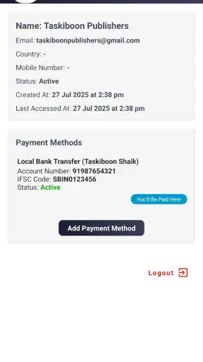 Taskizy Reward Converter screenshot