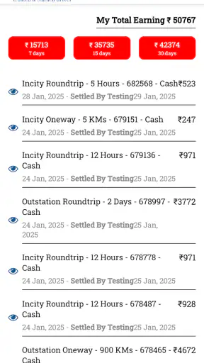 tat d driver partner screenshot