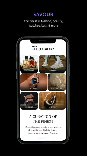 Tata CLiQ Luxury Shopping App screenshot