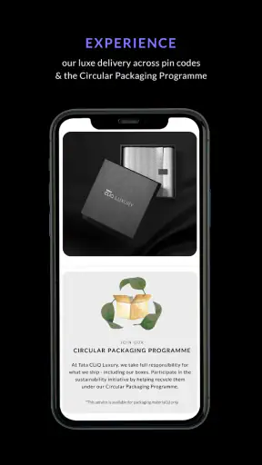 Tata CLiQ Luxury Shopping App screenshot