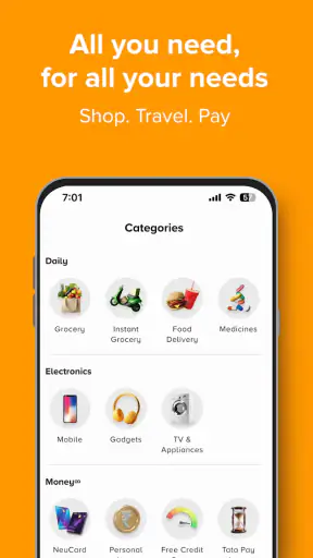 Tata Neu: Pay, Travel, Shop screenshot