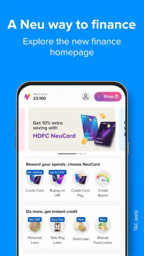 Tata Neu: Pay, Travel, Shop screenshot