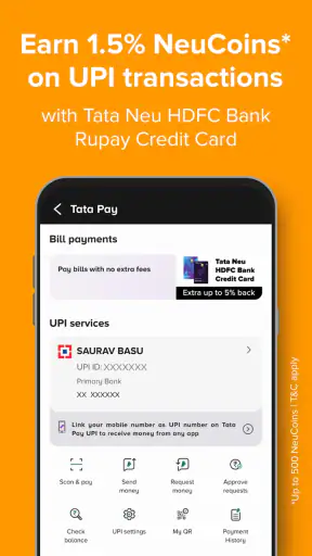 Tata Neu: Pay, Travel, Shop screenshot