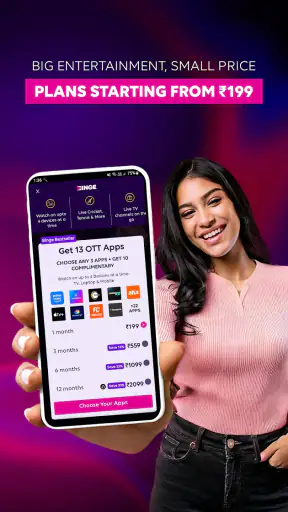 Tata Play Binge: 30+ OTTs in 1 screenshot