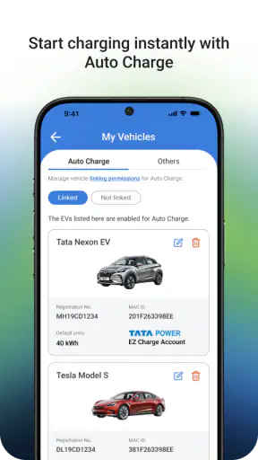 Tata Power EZ Charge screenshot