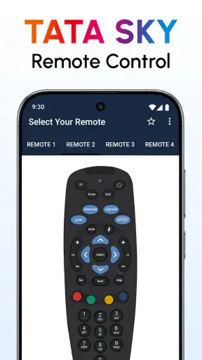 Tata Sky Remote Control screenshot