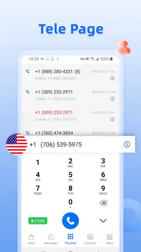 Tele Now - Private Number screenshot