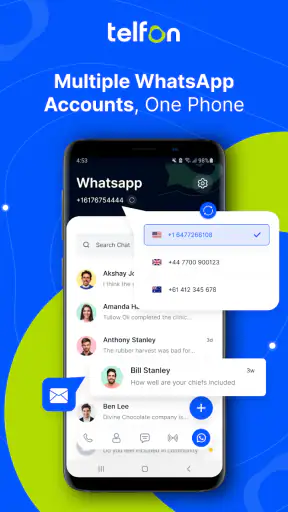 Telfon - Twilio Calls & Chats screenshot