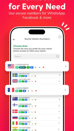 Temp Number - 2nd Phone Number screenshot