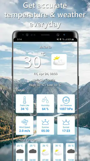 Temperature Today: Weather App screenshot