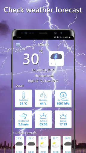 Temperature Today: Weather App screenshot