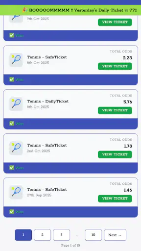 Tennis Betting Tips screenshot