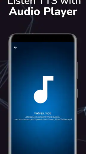 Text To Speech (TTS) screenshot